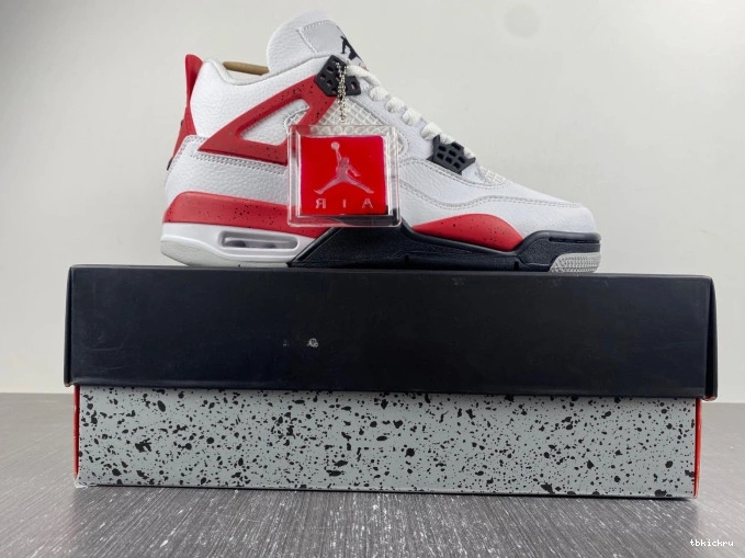 Reps TBK 4 Red Air Jordan DH6927-161 Cement 0731